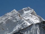 12 13 Kanchungtse and Makalu North Face Close Up From Everest East Base Camp In Tibet Kanchungtse (7672m, also called Makalu II) leads to the Makalu La and up to the Makalu summit seen from the Everest Kangshung East Base Camp � a brilliant view!